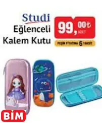 STUDİ EĞLENCELİ KALEM KUTU